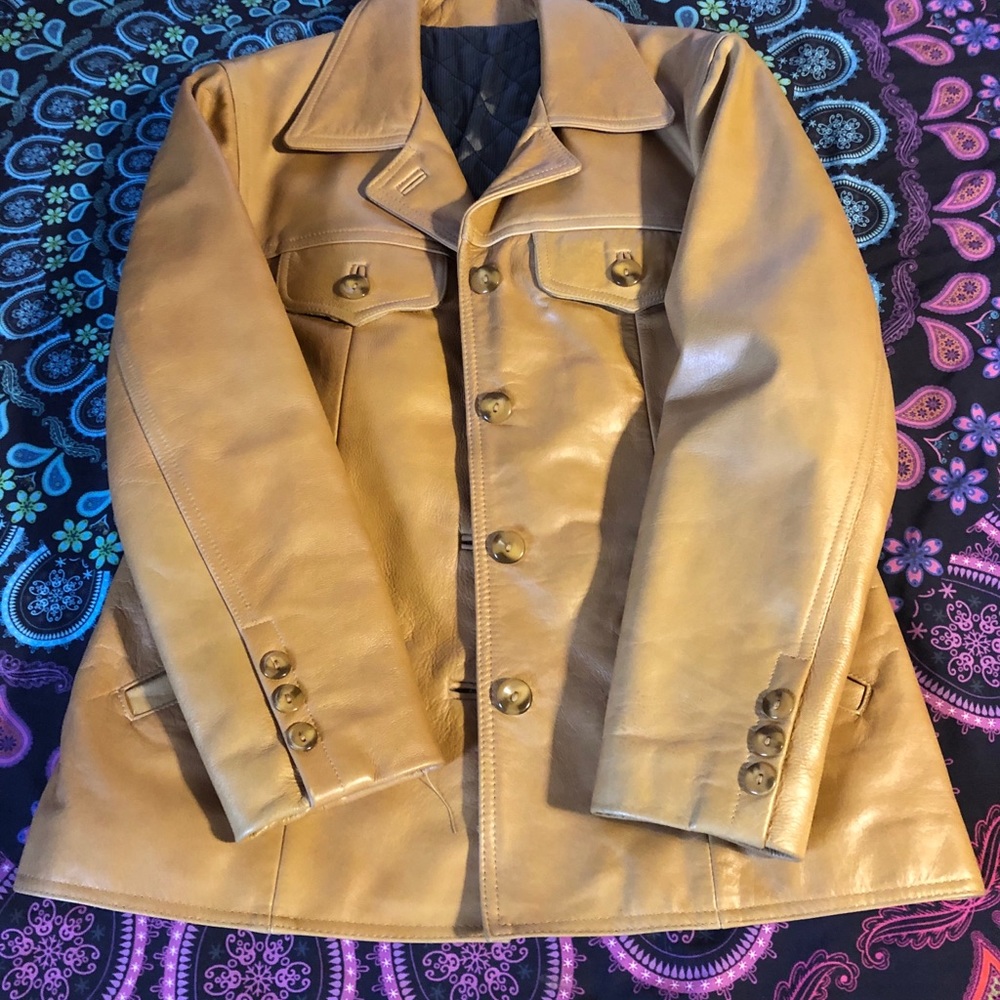 Leather jacket
